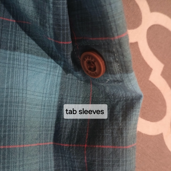 Ariat Rebar Women's Blue  Plaid Button Up Shirt With Tab Sleeves Size XXL - Picture 5 of 10